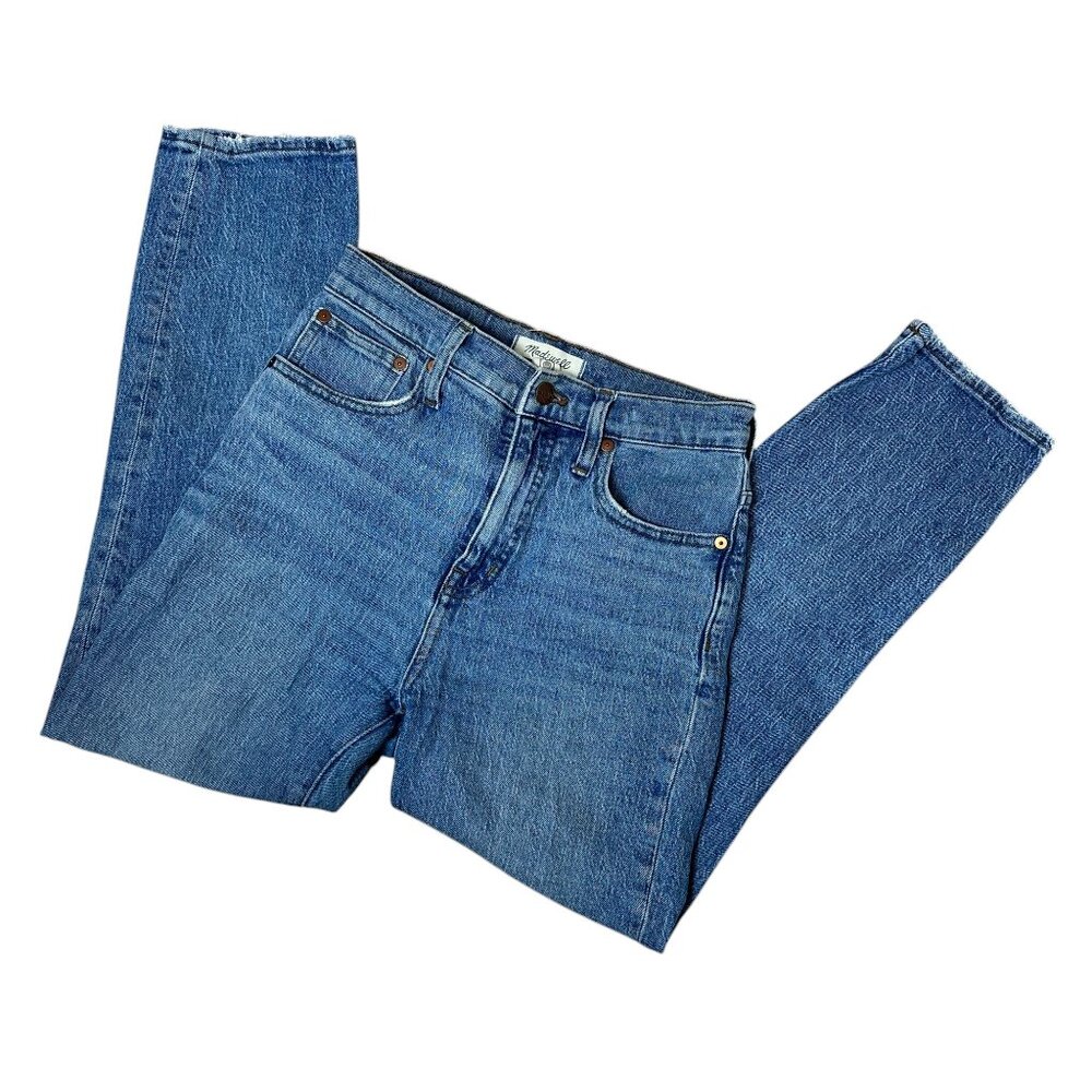 Madewell Women's Straight Leg Jeans - Blue